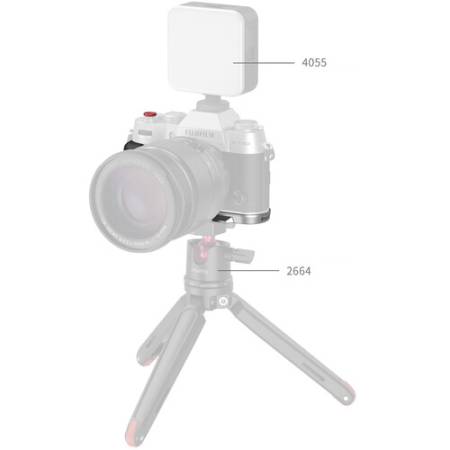 SmallRig 4713C - płytka L-kształtna z uchwytem, przykład użycia